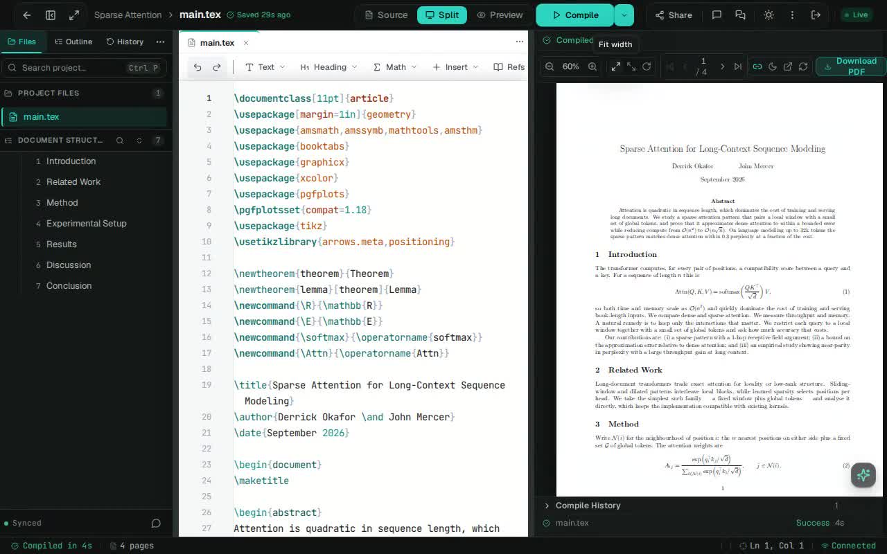 Compiling a LaTeX project in an isolated Docker sandbox and rendering the PDF